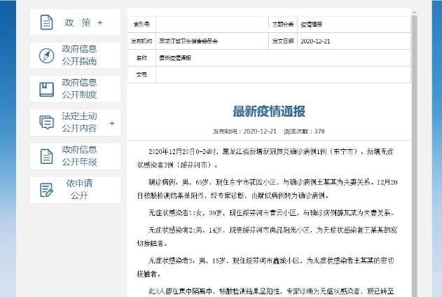 黑龙江鸡西密山今日无新增重症_黑龙江密山新冠通报