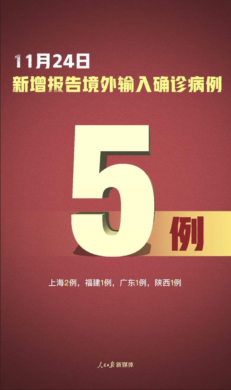 31省市新增5例境外输入涉27省(31省区市新增确诊5例均为境外输入)