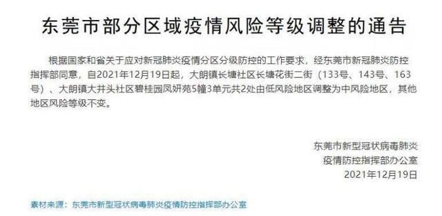 【疫情趋势广东省东莞市东城街道疫情防控最新文件,东莞东城区疫情最新消息分布】