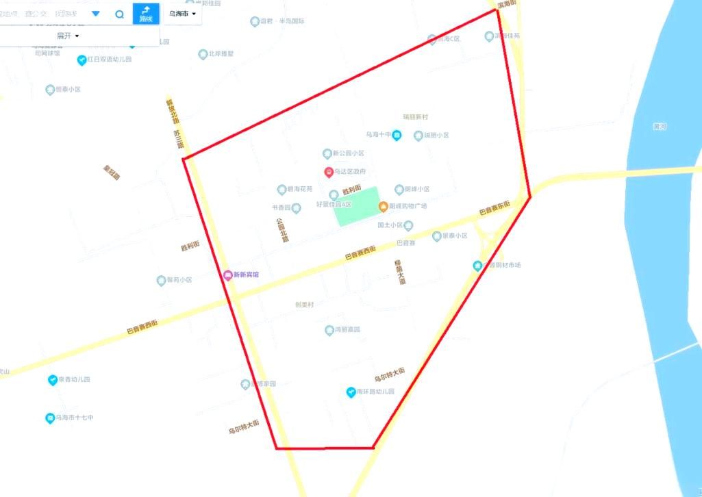 乌达区疫情最新消息(乌达区地图)