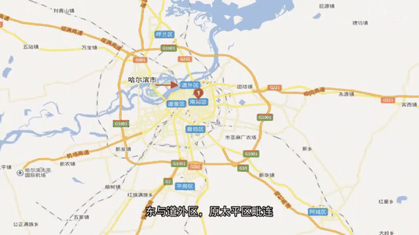 南岗区疫情防控中风险地区/南岗区范围地图